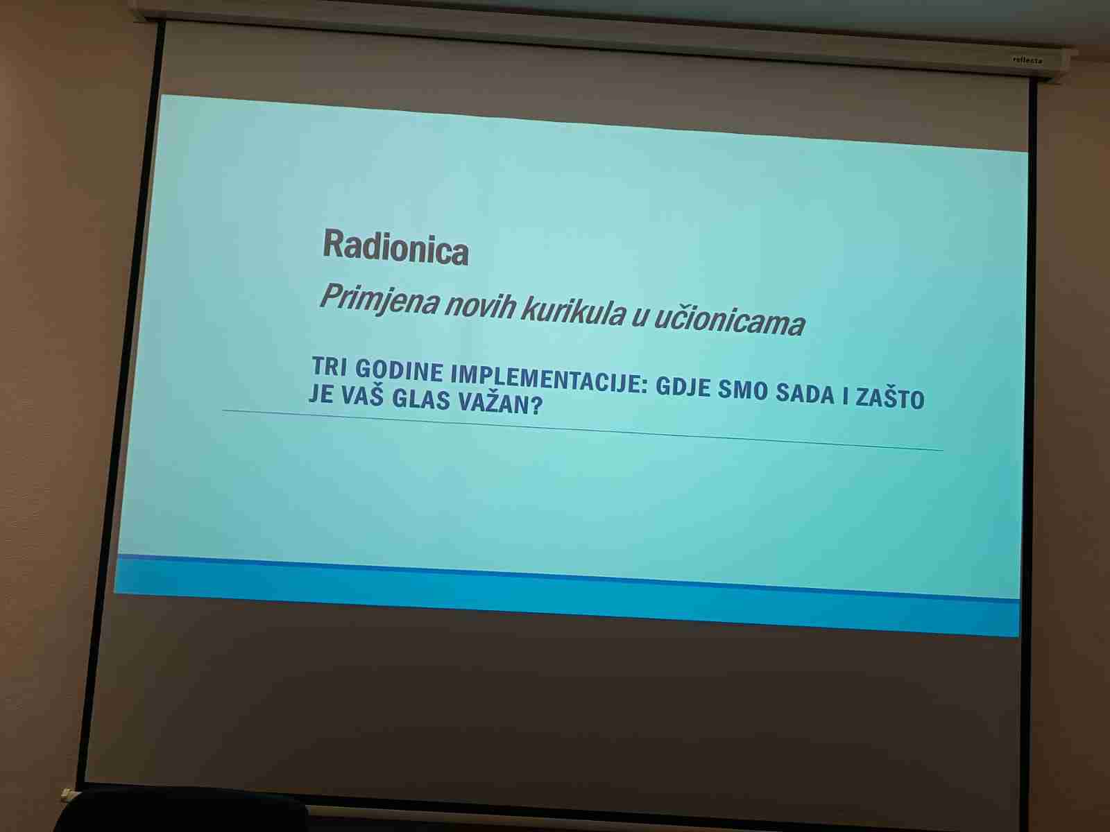 Radionica o implementaciji novih kurikula 